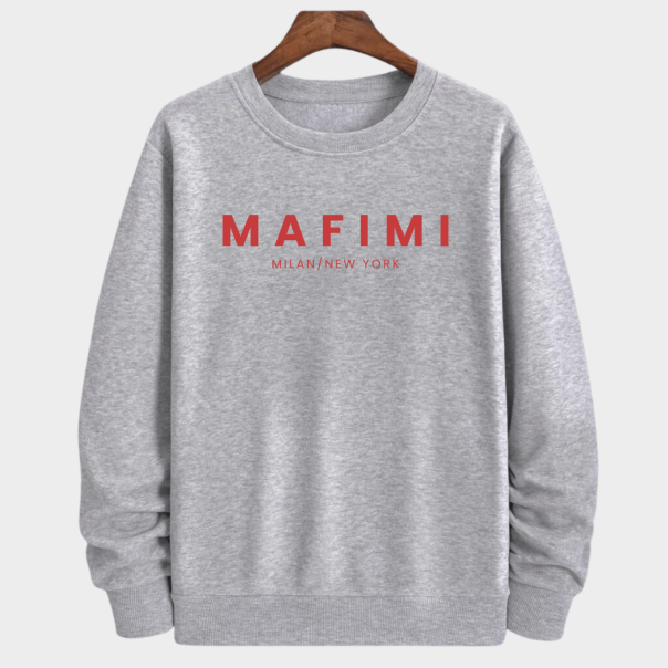 Mafimi Muški duks, Sivi - Milan/NewYork - P-1309