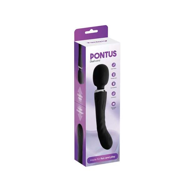 Dupli vibrator Pontus Black - ft001101