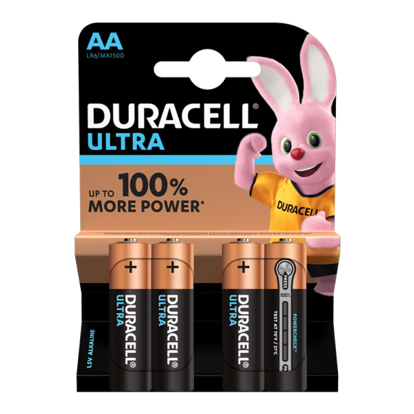 Duracell ULTRA LR6 1/ 4 1.5V alkalna baterija pakovanje 4kom - AG21761P