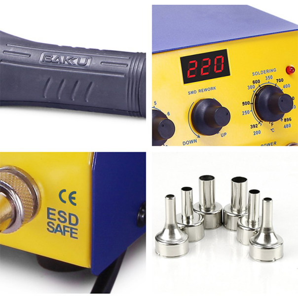 Duvaljka i lemilica BAKU BK-603D - 65701