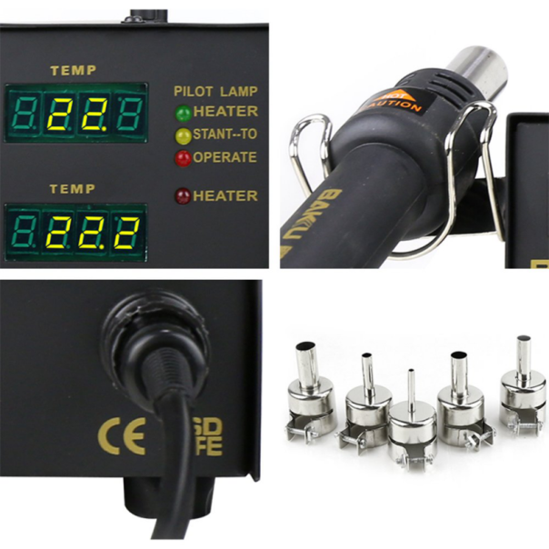 Duvaljka i lemilica BAKU BK-701B - 65774-1