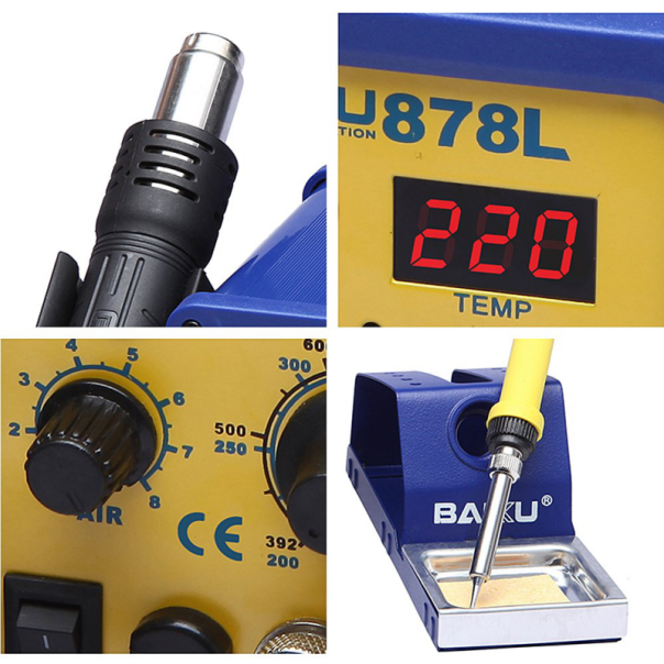 Duvaljka i lemilica BAKU BK-878L - 65737-1-1