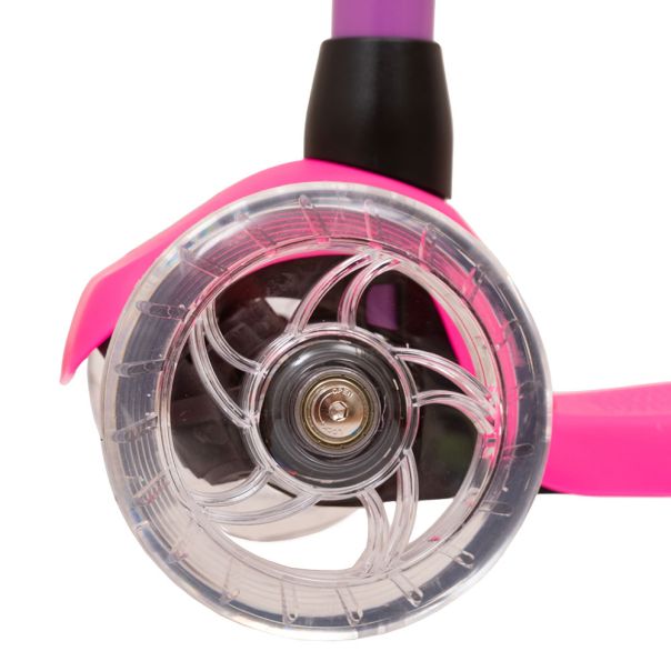 DAVIDELI Trotinet SPARKLY  - Pink - DVDL05L-484