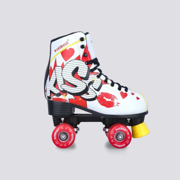 DAVIDELI Rolšua kiss / love white - DVDL400-1737