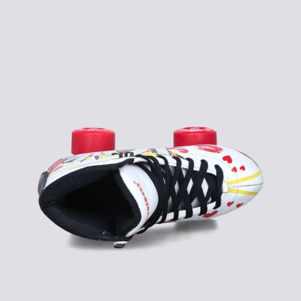 DAVIDELI Rolšua kiss / love white - DVDL400-1737