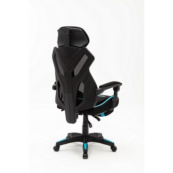 ePlayGame Gejmerska stolica HC-902-1BB, plavo-crna - HC-902-1BB