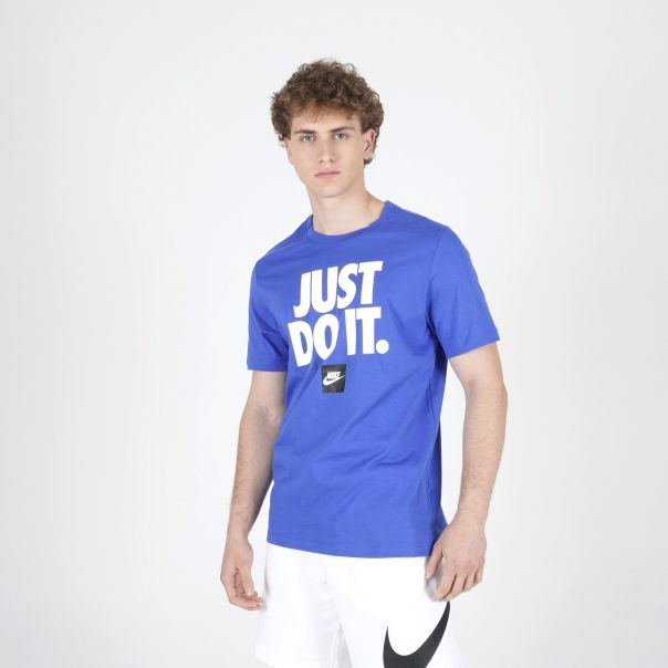 NIKE Majica kratak rukav nsw tee fran jdi verbiage M - DZ2989-480