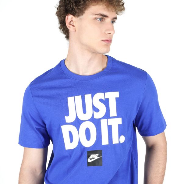 NIKE Majica kratak rukav nsw tee fran jdi verbiage M - DZ2989-480