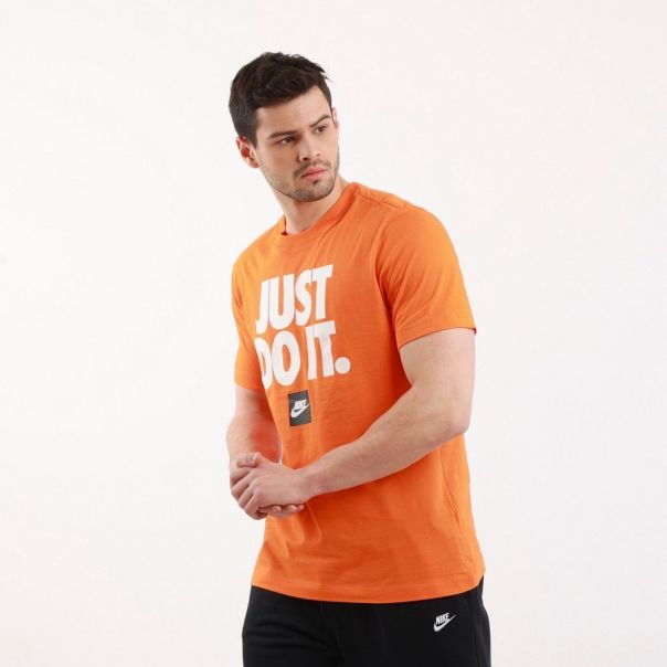 NIKE Majica kratak rukav nsw tee fran jdi verbiage M - DZ2989-819