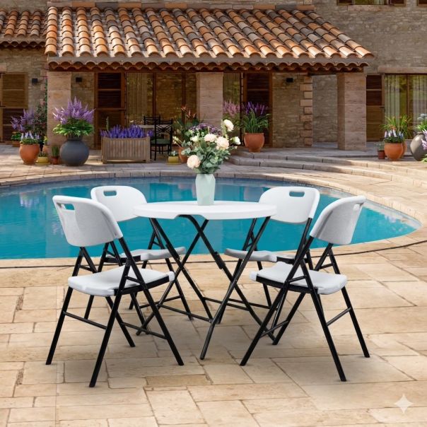 ePRO sklopiva baštenska stolica, metal-plastika - EP2977021