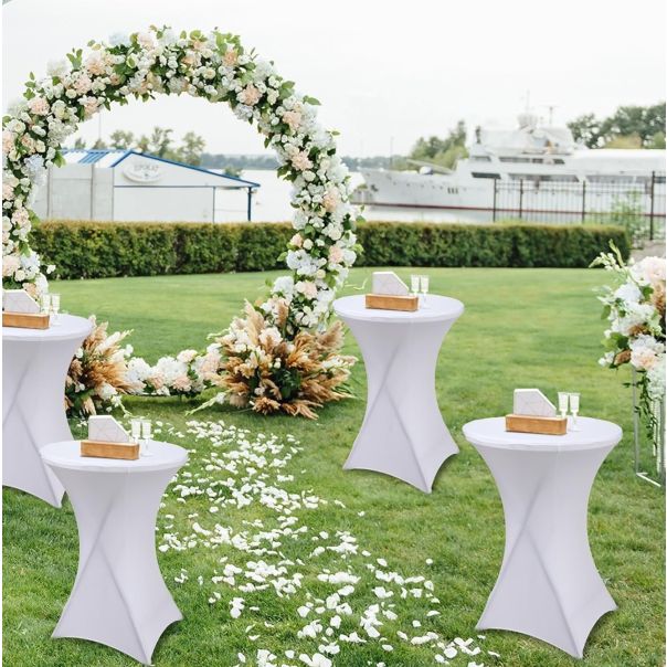 ePRO sklopivi baštenski barski sto Ø80 110cm, metal-plastika - EP2977400