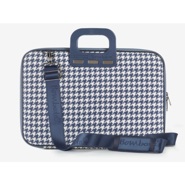 BOMBATA Torba Pied de Poule 15,6