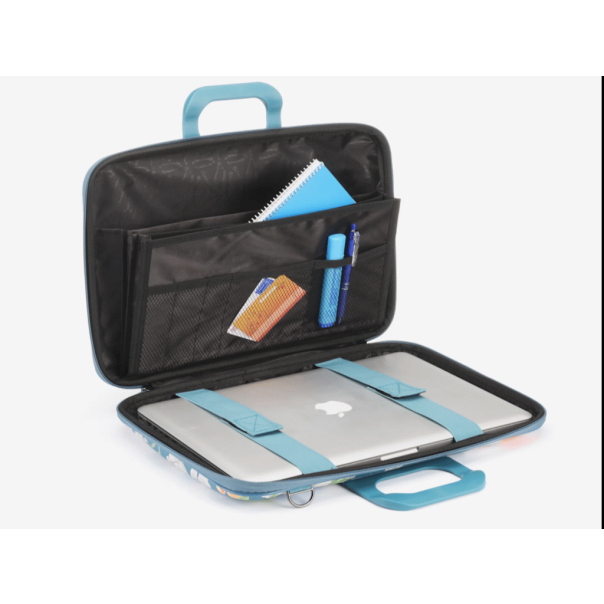 BOMBATA Torba Peonia 13 Teal blue - E00860 25