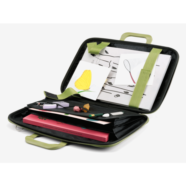 BOMBATA Torba Intrecciato 15,6/16 Mint - E00874 41