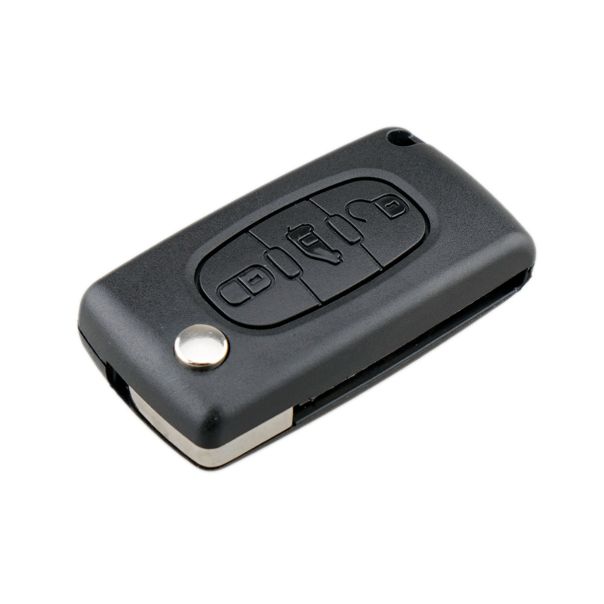 888 CAR ACCESSORIES Kućište oklop ključa 3 dugmeta za Peugeot-Citroen va2-ce0536 - E14-AP000