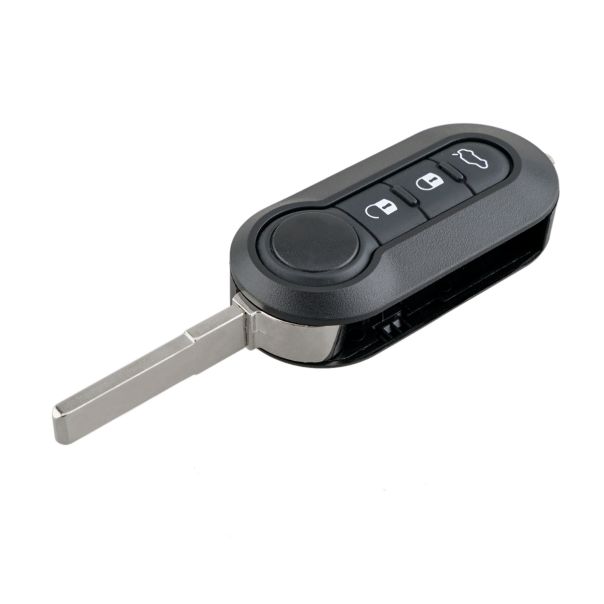 888 CAR ACCESSORIES Kućište oklop ključa 3 dugmeta sip22  za Fiat 500 Punto Panda Bravo Doblo - E145-AP000