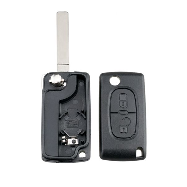 888 CAR ACCESSORIES Kućište oklop ključa 2 dugmeta va2-ce0536 za Peugeot-Citroen - E16-AP000