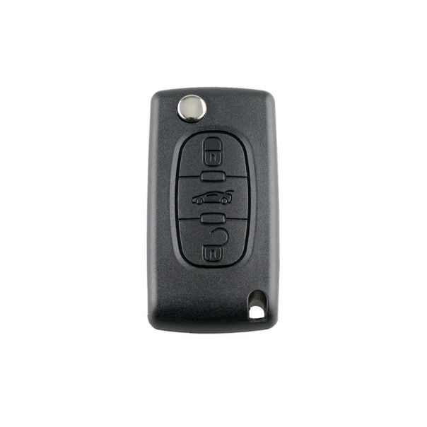 888 CAR ACCESSORIES Kućište oklop ključa 3 dugmeta za  hu83-ce0536  Peugeot-Citroen hu 83 - E22-AP000