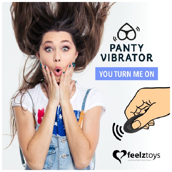 Panty Vibe Black vibrator sa daljinskim upravljanjem - EP3070900