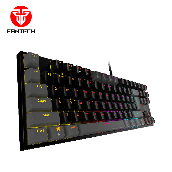 FANTECH Gejmerska mehanička tastatura MK876 ATOM TKL CRNA (CRVENI SWITCH) - 207878
