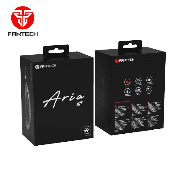 FANTECH Gejmerski miš wireless XD7 ARIA CRNI - 204517