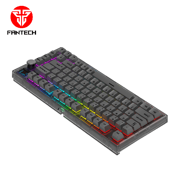 FANTECH Gejmerska mehanička tastatura MK910 PBT MAXFIT FROST WIRELESS CRNA (PLAVI SWITCH) - 206627