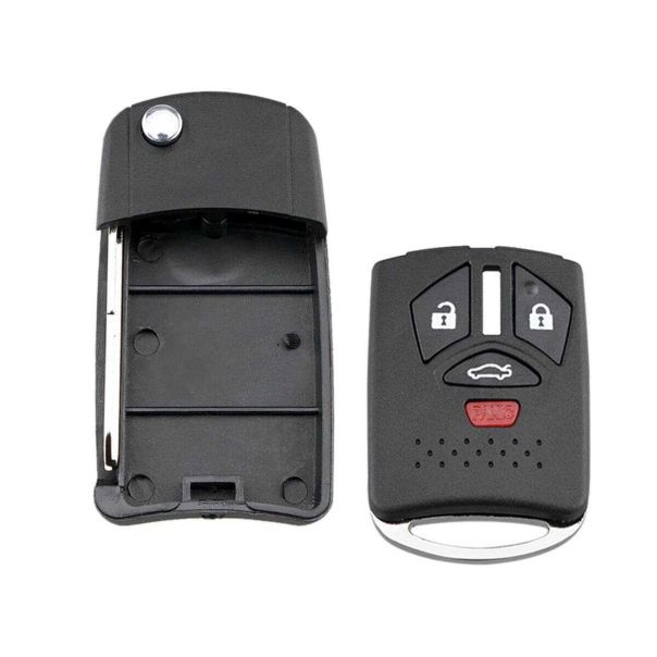 888 CAR ACCESSORIES Kućište oklop ključa mitsubishi 4 tastera - E51-AP000