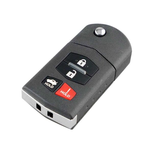 888 CAR ACCESSORIES Kućište oklop ključa mazda 3 + 1 tastera - E55-AP000