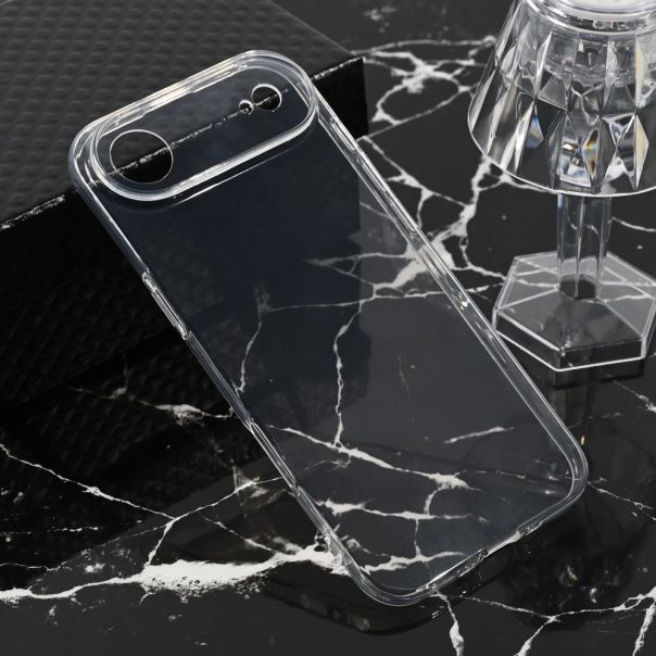 Maska za iPhone 17 Air 6.6 transparent silikonska Ultra Thin - 223398