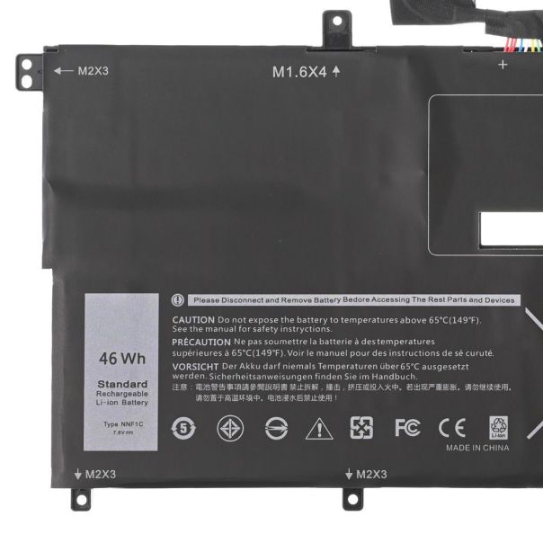 Baterija za laptop Dell Xps 13 9365 7.6V 46WH HQ2200 B - EP3232314