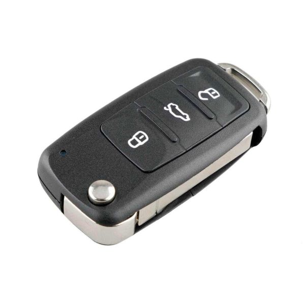 888 CAR ACCESSORIES Kućište oklop ključa za volkswagen 3 tastera vw3bts - E62-AP000
