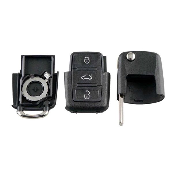 888 CAR ACCESSORIES Kućište oklop ključa za volkswagen 3 tastera vw3bts - E65-AP000