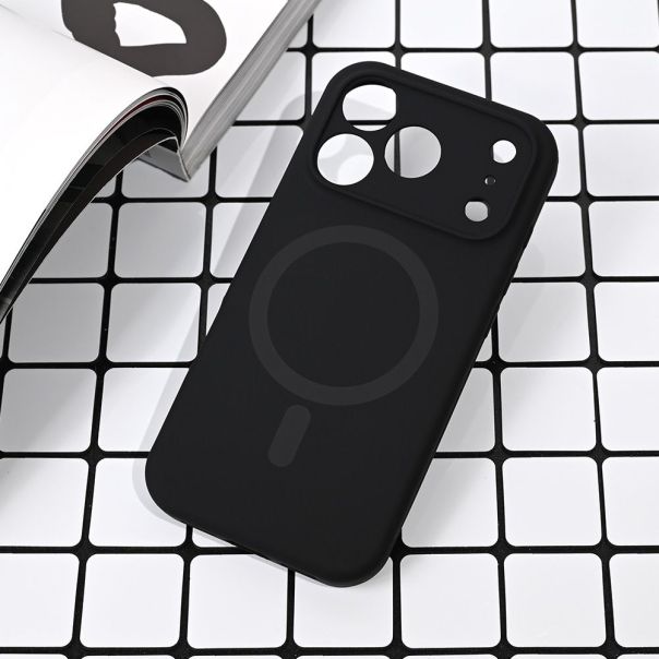 Maska za iPhone 17 Pro 6.3 crna Magsafe Pure color - 223367