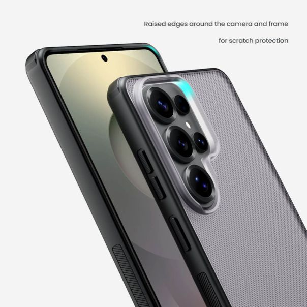 Maska za Samsung S948B Galaxy S26 Ultra transparent crna Nillkin Scrub Pro - EP2864200