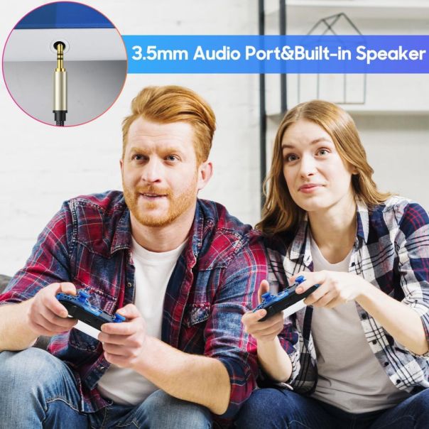 Joypad WIFI kontroler za XBOX One, XBOX X series, PC Windows, PS 3 mermerno plava - 214000