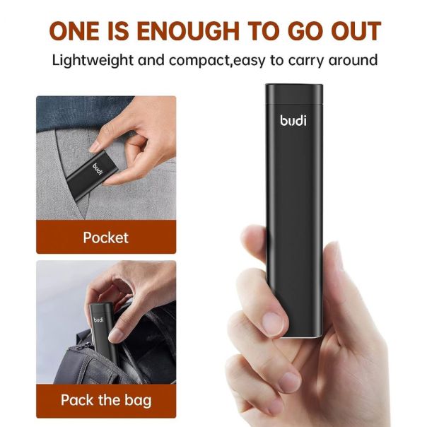 Multifunkcionalni citac adapter Budi USB-C 3.0 DC516B crni - 208856