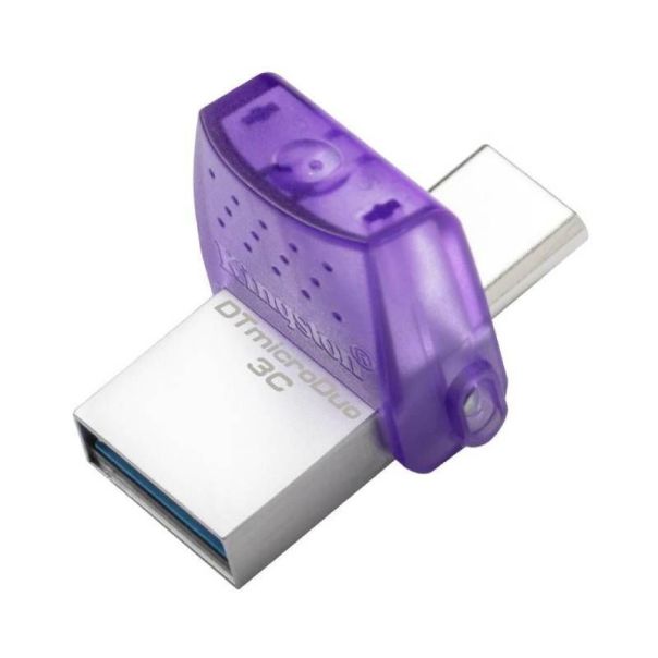KINGSTON 128GB DataTraveler MicroDuo 3C USB 3.2 flash DTDUO3CG3/128GB - EP3263918