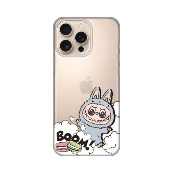 Maska za iPhone 16 Pro Max 6.9 La Bubu Macaron Silikonska Print Skin - 8020934
