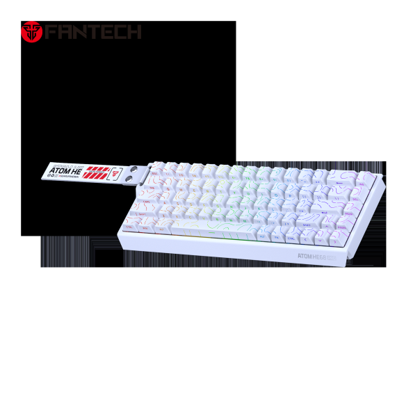 FANTECH Gejmerska mehanicka tastatura MK922 Atom HE68 Pro Topo magnetic emerald switch Wireless - EP2870944