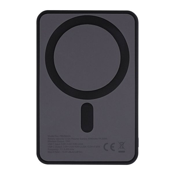 TNB PBUMAG5 POWERBANK 5000mAh, 20W, Magnetni, CRNI - EP3249974