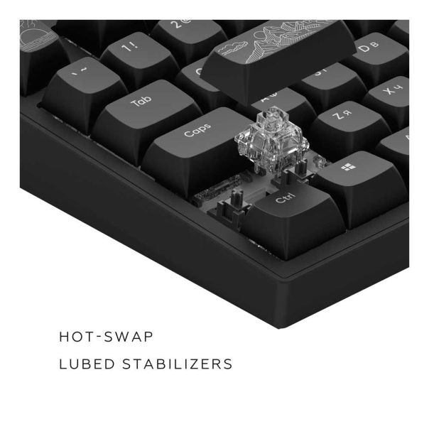 Dark Project ALU Terra Nostra Black - Wired Gaming Keyboard (ANSI/UA) - EP3252539