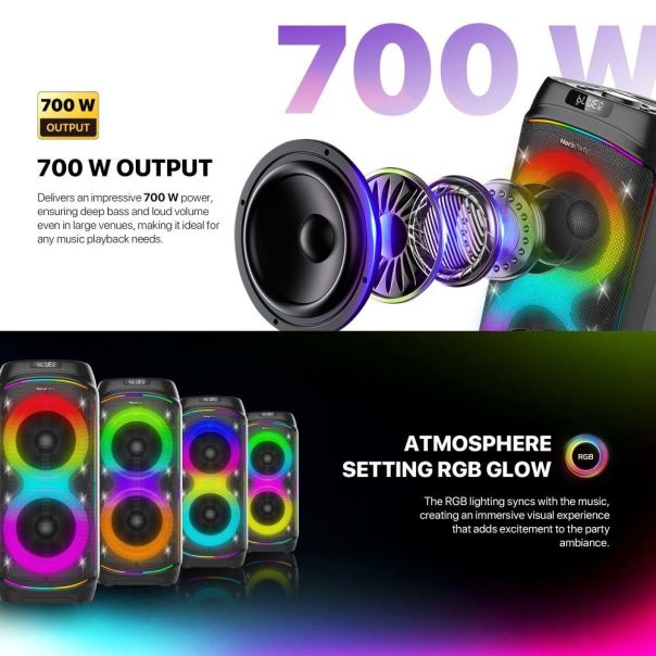 Fantech Bluetooth zvucnik NP02 NeraParty crni - EP3199298