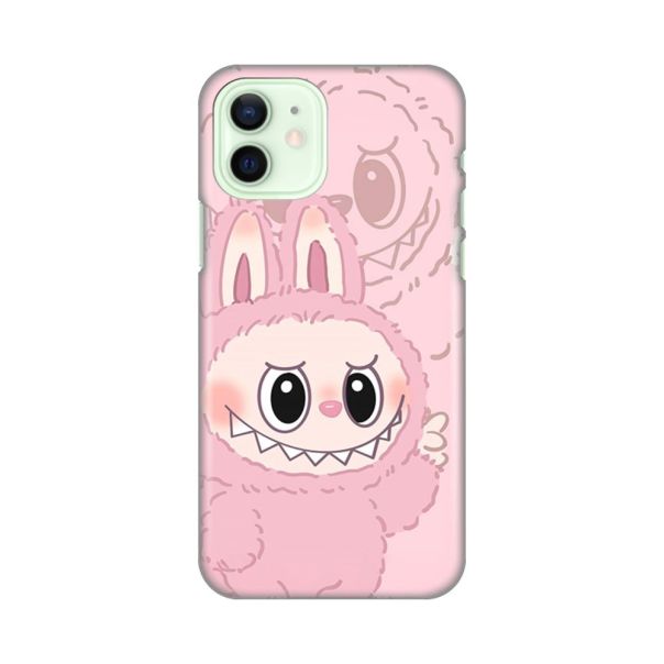 Maska za iPhone 12/12 Pro 6.1 La Bubu Silikonska Print Pink - 8020903