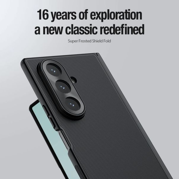 Maska za Samsung F966B Galaxy Z Fold 7 Nillkin Scrub Fold crna - 222803