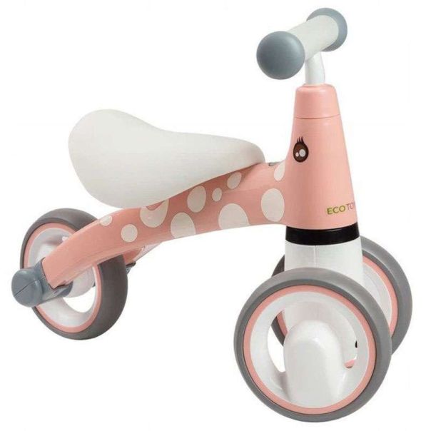 ECO TOYS Bicikl guralica za decu Flamingo, roze - LB1603 PINK