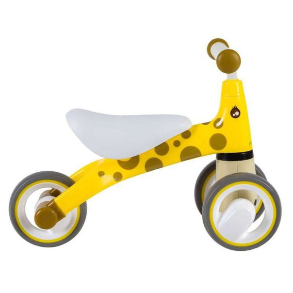 ECO TOYS Bicikl guralica za decu Žirafa, žuta - LB1603 YELLOW