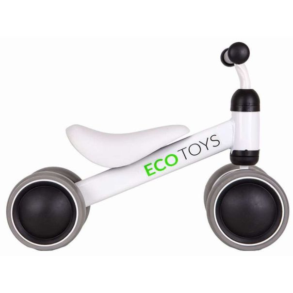 ECO TOYS Bicikl guralica za decu, bela - JM-118 WHITE