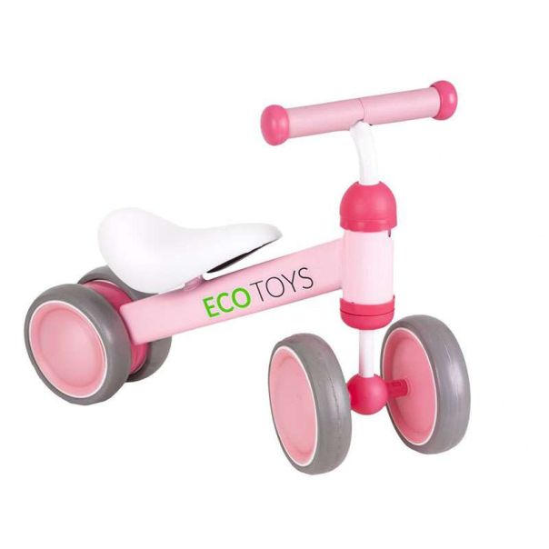 ECO TOYS Bicikl guralica za decu, roze - JM-118 PINK