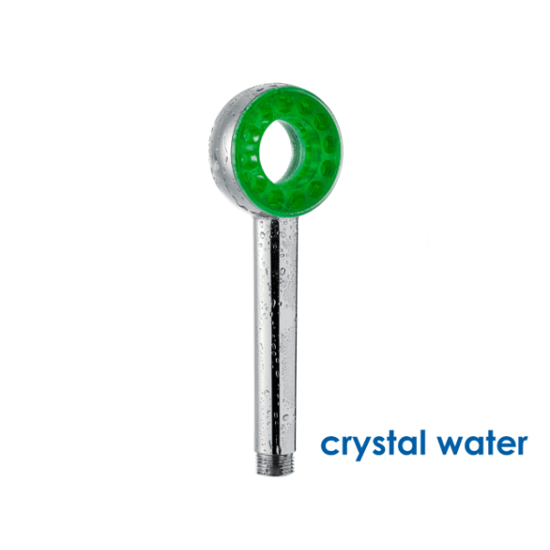 CRYSTAL WATER ECO Tuš ručica, min.pritisak 1 bar, ušteda vode 60%, H2Q sistem, 12 mlaznica, ø 7cm - R0045-1