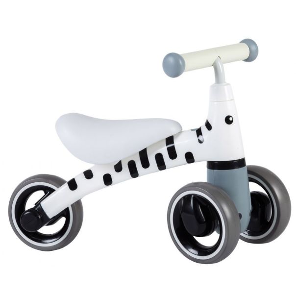 ECO TOYS Bicikl guralica za decu Zebra, bela - LB1603 WHITE